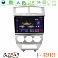 Bizzar f Series 8core Android14 4+64gb  Dodge Caliber 2006-2011 Navigation Multimedia Tablet 10" με Carplay & Android Auto u-f-Dg0707