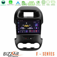 Bizzar f Series 8core Android14 4+64gb  Ford Ranger 2012-2016 Navigation Multimedia Tablet 9" με Carplay & Android Auto u-f-Fd0591