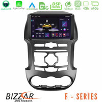 Bizzar f Series 8core Android14 4+64gb  Ford Ranger 2012-2016 Navigation Multimedia Tablet 9" με Carplay & Android Auto u-f-Fd0902