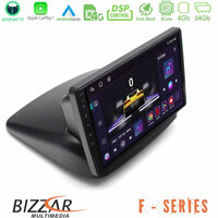 Bizzar f Series 8core Android14 4+64gb  Fiat Doblo 2002-2009 Navigation Multimedia Tablet 9" με Carplay & Android Auto u-f-Ft1892