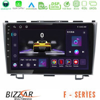 Bizzar f Series 8core Android14 4+64gb  Honda crv Navigation Multimedia Tablet 9" με Carplay & Android Auto u-f-Hd0110