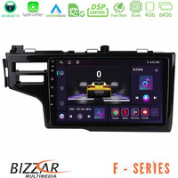 Bizzar f Series 8core Android14 4+64gb  Honda Jazz 2013-2020 Navigation Multimedia Tablet 9" με Carplay & Android Auto u-f-Hd0651