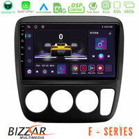 Bizzar f Series 8core Android14 4+64gb  Honda crv 1997-2001 Navigation Multimedia Tablet 9" με Carplay & Android Auto u-f-Hd0935