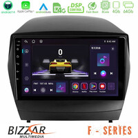 Bizzar f Series 8core Android14 4+64gb  Hyundai Ix35 Auto a/c Navigation Multimedia Tablet 9" με Carplay & Android Auto u-f-Hy0029