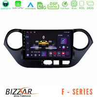 Bizzar f Series 8core Android14 4+64gb  Hyundai i10 2014-2020 Navigation Multimedia Tablet 9" με Carplay & Android Auto u-f-Hy0506