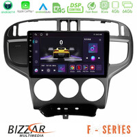 Bizzar f Series 8core Android14 4+64gb  Hyundai Matrix 2001-2010 Navigation Multimedia Tablet 9" με Carplay & Android Auto u-f-Hy1024
