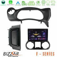Bizzar f Series 8core Android14 4+64gb  Jeep Wrangler 2014-2017 Navigation Multimedia Tablet 9" με Carplay & Android Auto u-f-Jp0788