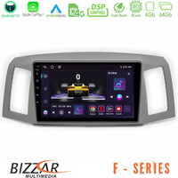 Bizzar f Series 8core Android14 4+64gb  Jeep Grand Cherokee 2005-2007 Navigation Multimedia Tablet 10" με Carplay & Android Auto u-f-Jp1152