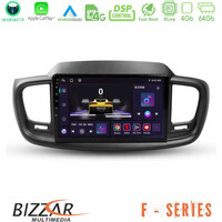Bizzar f Series 8core Android14 4+64gb  kia Sorento 2018-2021 Navigation Multimedia Tablet 9" με Carplay & Android Auto u-f-Ki0248
