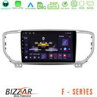 Bizzar f Series 8core Android14 4+64gb  kia Sportage 2018-2021 Navigation Multimedia Tablet 9" με Carplay & Android Auto u-f-Ki0516