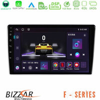 Bizzar f Series 8core Android14 4+64gb  kia Sportage 2005-2008 Navigation Multimedia Tablet 9" με Carplay & Android Auto με Carplay & Android Auto u-f-Ki1346