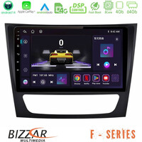 Bizzar f Series 8core Android14 4+64gb  Mercedes e Class / cls Class Navigation Multimedia Tablet 9" με Carplay & Android Auto u-f-Mb0760