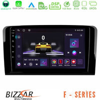 Bizzar f Series 8core Android14 4+64gb  Mercedes Ml/gl Class Navigation Multimedia Tablet 9" με Carplay & Android Auto u-f-Mb0761