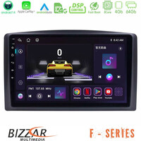 Bizzar f Series 8core Android14 4+64gb  Mercedes Vito 2015-2021 Navigation Multimedia Tablet 10" με Carplay & Android Auto u-f-Mb0779