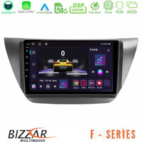 Bizzar f Series 8core Android14 4+64gb  Mitsubishi Lancer 2004 – 2008 Navigation Multimedia Tablet 9" με Carplay & Android Auto u-f-Mt608