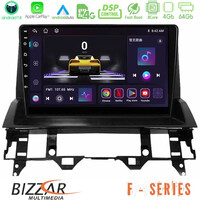 Bizzar f Series 8core Android14 4+64gb  Mazda6 2002-2006 Navigation Multimedia Tablet 10" με Carplay & Android Auto u-f-Mz1213