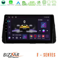Bizzar f Series 8core Android14 4+64gb  Nissan Micra k14 Navigation Multimedia Tablet 10" με Carplay & Android Auto u-f-Ns1046