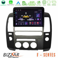 Bizzar f Series 8core Android14 4+64gb   Nissan Navara d40 2006-2012 (με Εργ.οθόνη) Navigation Multimedia Tablet 9" με Carplay & Android Auto u-f-Ns1340