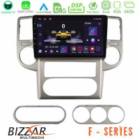 Bizzar f Series 8core Android14 4+64gb  Nissan x-Trail 2003-2007 Navigation Multimedia Tablet 10" με Carplay & Android Auto u-f-Ns1502