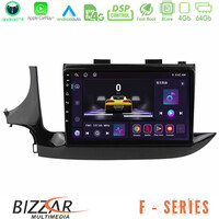 Bizzar f Series 8core Android14 4+64gb  Opel Mokka 2016-2020 Navigation Multimedia Tablet 9" με Carplay & Android Auto u-f-Op0101