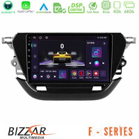 Bizzar f Series 8core Android14 4+64gb  Opel Corsa f 2019-2023 Navigation Multimedia Tablet 9" με Carplay & Android Auto u-f-Op1740