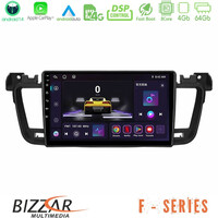 Bizzar f Series 8core Android14 4+64gb  Peugeot 508 2010-2018 Navigation Multimedia Tablet 9" με Carplay & Android Auto u-f-Pg0704