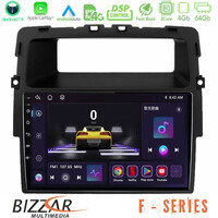 Bizzar f Series 8core Android14 4+64gb  Renault/nissan/opel Navigation Multimedia Tablet 10" με Carplay & Android Auto u-f-Rn1338