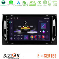 Bizzar f Series 8core Android14 4+64gb  Skoda Kodiaq 2017-> Navigation Multimedia Tablet 10" με Carplay & Android Auto u-f-Sk0187