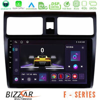 Bizzar f Series 8core Android14 4+64gb  Suzuki Swift 2005-2010 Navigation Multimedia Tablet 10" με Carplay & Android Auto u-f-Sz0255