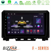 Bizzar f Series 8core Android14 4+64gb  Suzuki Jimny 2018-2022 Navigation Multimedia Tablet 9" με Carplay & Android Auto u-f-Sz0546