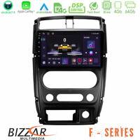 Bizzar f Series 8core Android14 4+64gb  Suzuki Jimny 2007-2017 Navigation Multimedia Tablet 9" με Carplay & Android Auto u-f-Sz0874