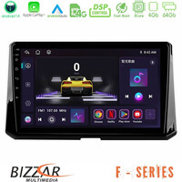 Bizzar f Series 8core Android14 4+64gb  Toyota Corolla 2019-2022 Navigation Multimedia Tablet 9" με Carplay & Android Auto u-f-Ty0597