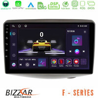 Bizzar f Series 8core Android14 4+64gb  Toyota Yaris 1999 - 2006 Navigation Multimedia Tablet 9" με Carplay & Android Auto u-f-Ty1047