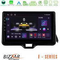 Bizzar f Series 8core Android14 4+64gb  Toyota Yaris 2020-> Navigation Multimedia Tablet 9" με Carplay & Android Auto u-f-Ty1079