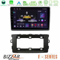 Bizzar f Series 8core Android14 4+64gb  Toyota Auris 2013-2016 Navigation Multimedia Tablet 10" με Carplay & Android Auto u-f-Ty1294