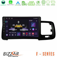 Bizzar f Series 8core Android14 4+64gb  Volvo s60 2010-2018 Navigation Multimedia Tablet 9" με Carplay & Android Auto u-f-Vl0467