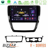 Bizzar f Series 8core Android14 4+64gb  vw Jetta Navigation Multimedia Tablet 10" με Carplay & Android Auto u-f-Vw0001