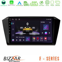 Bizzar f Series 8core Android14 4+64gb  vw Passat Navigation Multimedia Tablet 10" με Carplay & Android Auto u-f-Vw0055