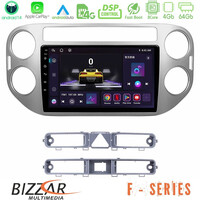 Bizzar f Series 8core Android14 4+64gb  vw Tiguan Navigation Multimedia Tablet 9" με Carplay & Android Auto u-f-Vw0083