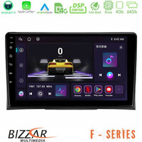 Bizzar f Series 8core Android14 4+64gb  vw Transporter 2003-2015 Navigation Multimedia Tablet 9" με Carplay & Android Auto u-f-Vw0497