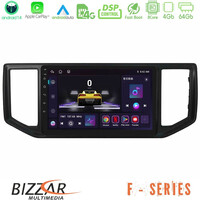 Bizzar f Series 8core Android14 4+64gb  vw Amarok 2017-2022 Navigation Multimedia Tablet 9" με Carplay & Android Auto u-f-Vw1136