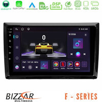 Bizzar f Series 8core Android14 4+64gb  vw Beetle Navigation Multimedia Tablet 9" με Carplay & Android Auto u-f-Vw886