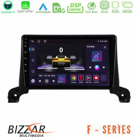 Bizzar f Series 8core Android14 4+64gb  Peugeot 3008/5008 2017-2023 Navigation Multimedia Tablet 9" με Carplay & Android Auto u-f-Pg0433