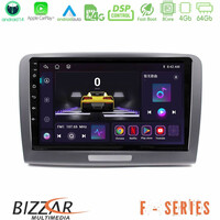 Bizzar f Series 8core Android14 4+64gb  Skoda Superb 2008-2015 Navigation Multimedia Tablet 9" με Carplay & Android Auto u-f-Sk1069
