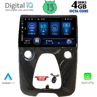 DIQ BXD 8708_CPA A/C (10inc) MULTIMEDIA TABLET for CITROEN C1-PEUGEOT 108 - TOYOTA AYGO mod. 2014-2022