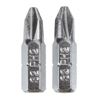 DELI σετ μύτες κατσαβιδιού DL251002, μαγνητικές, PH2x25mm, 2τμχ