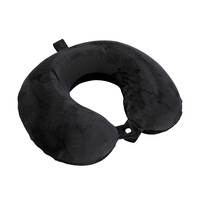L5416.4 ΜΑΞΙΛΑΡΙ ΤΑΞΙΔΙΟΥ ΑΥΧΕΝΑ MEMORY FOAM ΜΑΥΡΟ MEMORY-WRAP LAMPA - 1 ΤΕΜ.