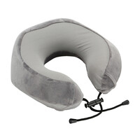 L5416.8 ΜΑΞΙΛΑΡΙ ΤΑΞΙΔΙΟΥ ΑΥΧΕΝΑ ΕΡΓΟΝΟΜΙΚΟ MEMORY FOAM ΓΚΡΙ NECK-LUXE LAMPA - 1 ΤΕΜ.