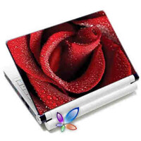LAMTECH 9.2"-12.4" LAPTOP SKIN RED ROSE