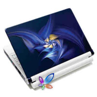 LAMTECH 9.2"-12.4" LAPTOP SKIN BLUE FLOWER